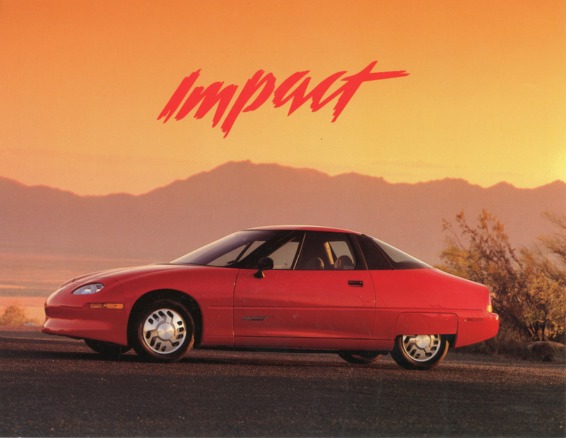 Photo: Scan from my EV1 press packet. This is before they named it the EV1